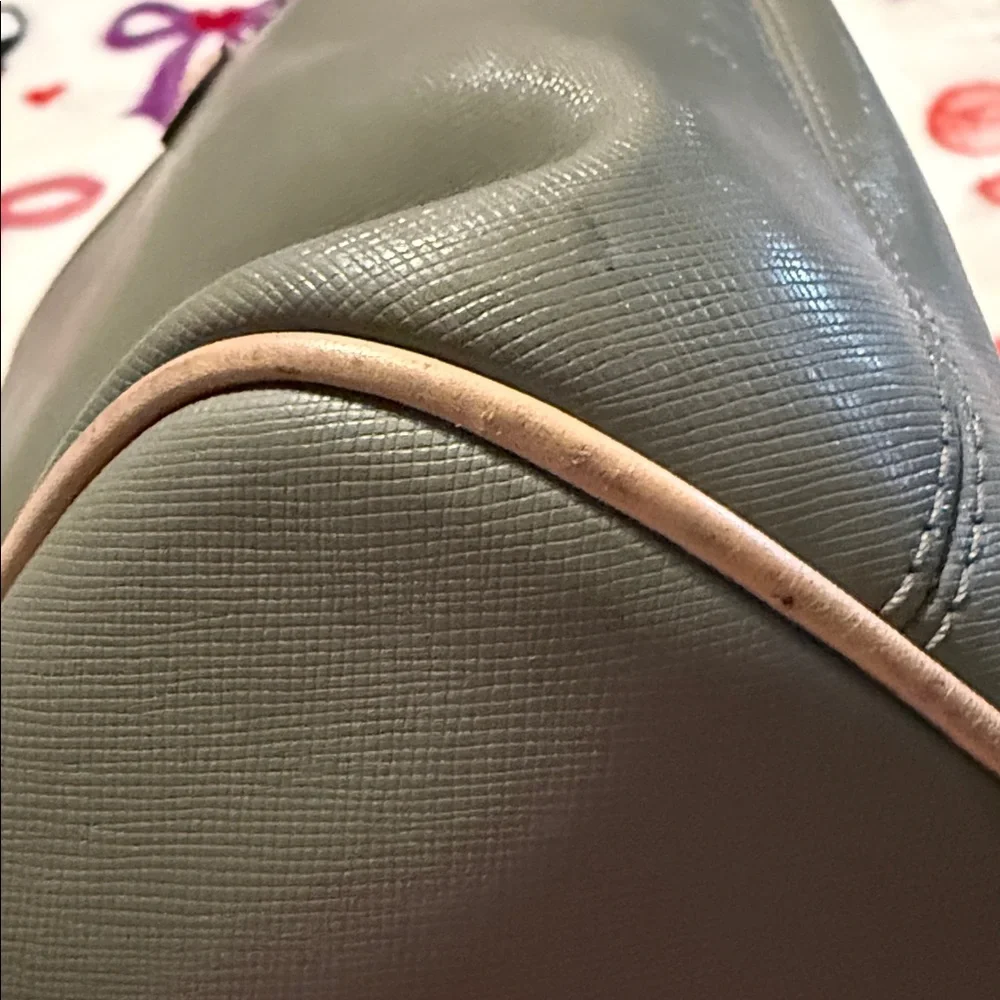 Coach Saffiano Leather Tote small preowned - Picture 10 of 16